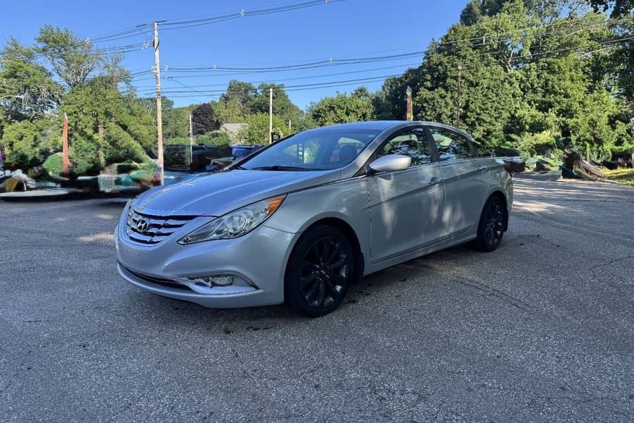 2011 Hyundai Sonata in Radiant Silver for sale at Iron Wolf Motors in Worcester, MA