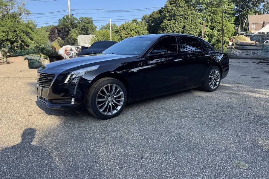 2017 Cadillac CT6 in Black Raven for sale at Iron Wolf Motors in Worcester, MA