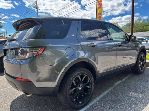 Gray Land Rover Discovery Sport for sale on the Iron Wolf Motors lot in Worcester, MA